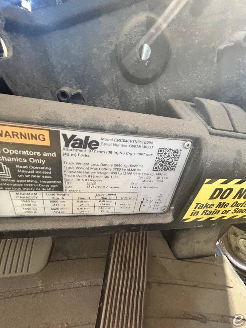 2019 Yale ERP040VT