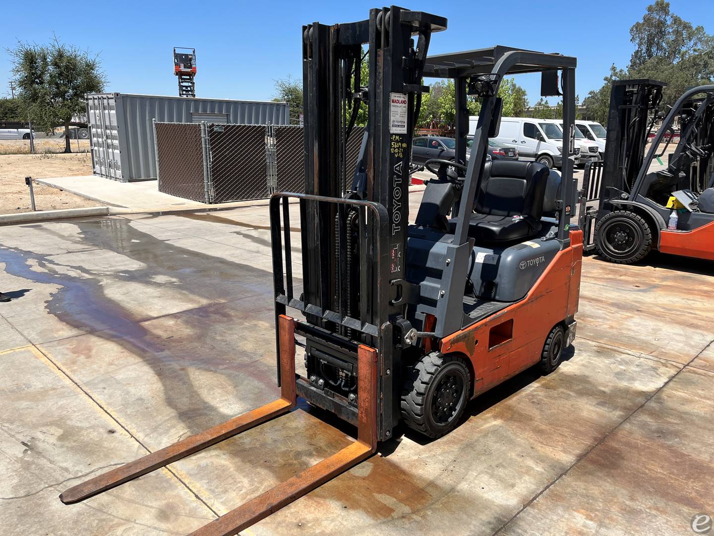 2018 Toyota 8FGCU18 LP Gas Forklift - 123Forklift