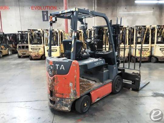 2018 Toyota 8FBCU32 Electric Forklift - 123Forklift