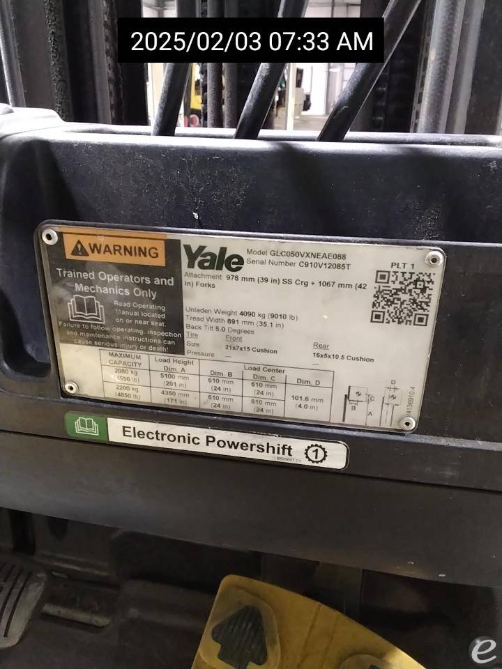 2019 Yale GC050VX
