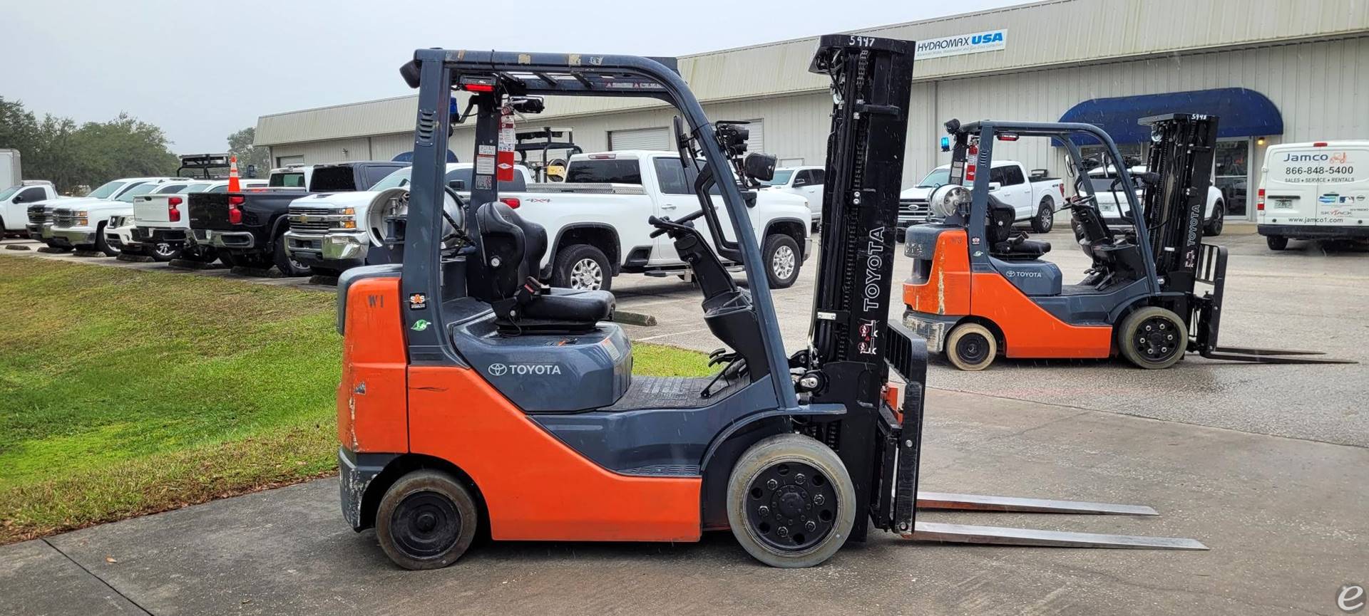 2018 Toyota 8FGCU25 Dual Fuel Forklift - 123Forklift