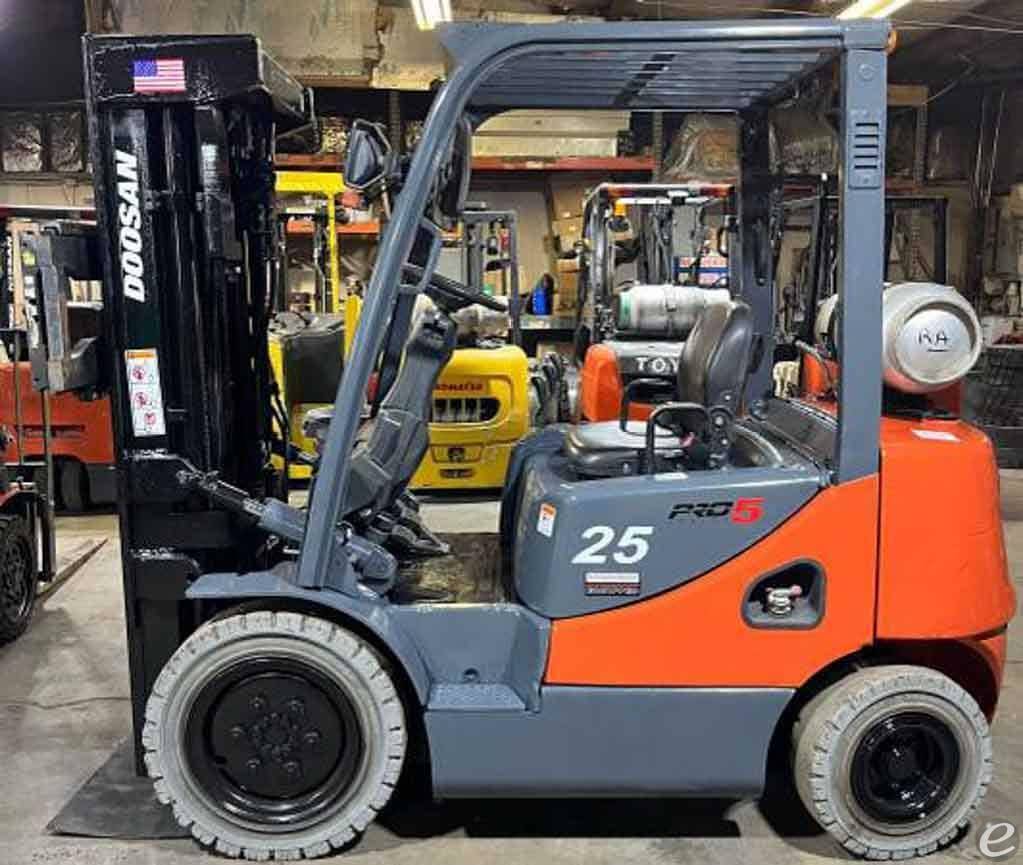 2010 Doosan G25E-5 LP Gas Forklift - 123Forklift