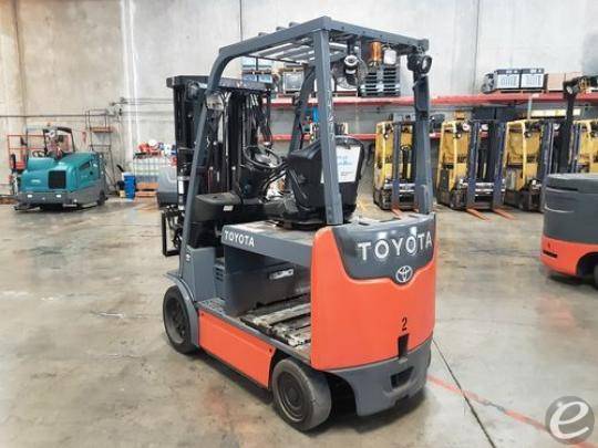 2017 Toyota 8FBCHU25 Electric Forklift - 123Forklift