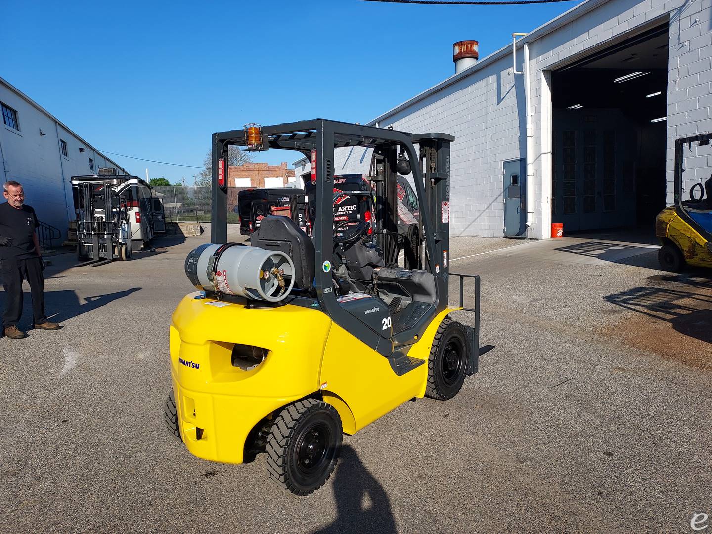2006 Komatsu FG20T-16 LP Gas Forklift - 123Forklift
