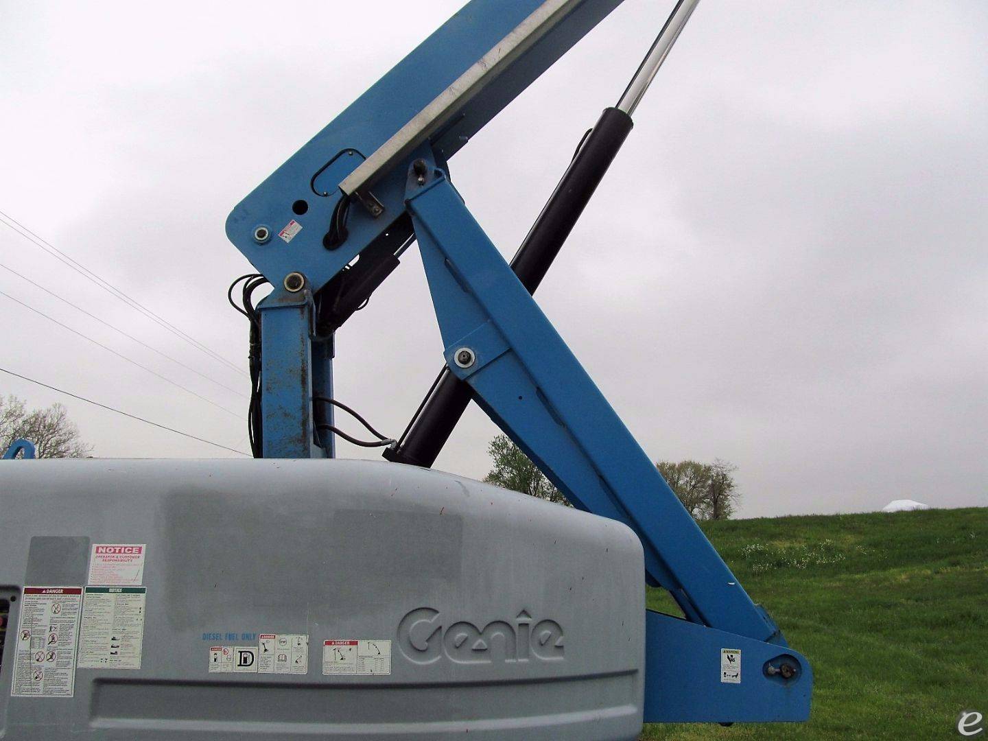 2008 Genie S60 Diesel Boom Lift - 123Forklift