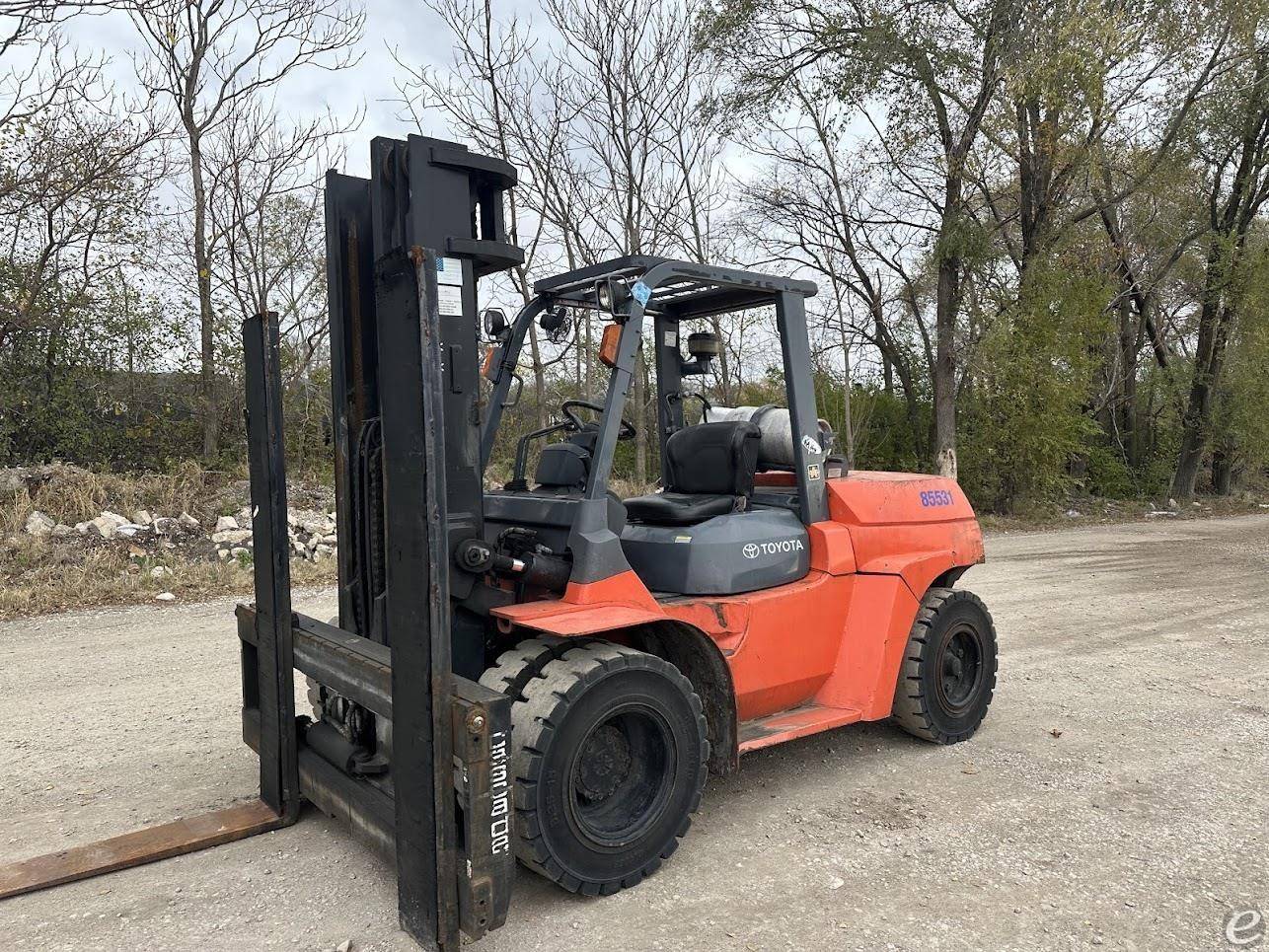 2014 Toyota 7FGU60 LP Gas Forklift - 123Forklift
