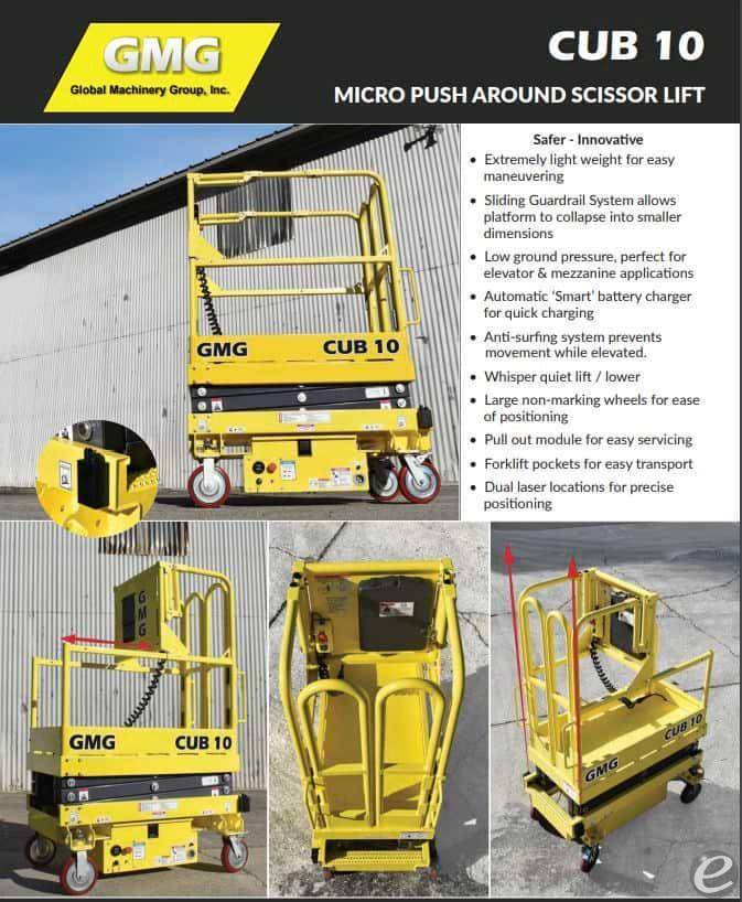 2024 Info Unavailable CUB 10 Electric Scissor Lift - 123Forklift