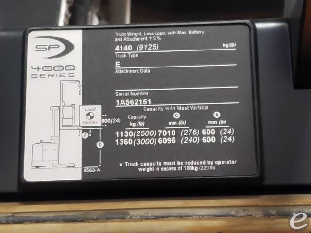 2019 Crown SP4050-30