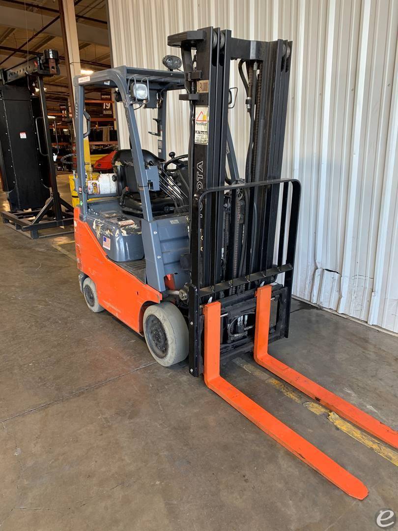2017 Toyota 8FGCU15 LP Gas Forklift - 123Forklift