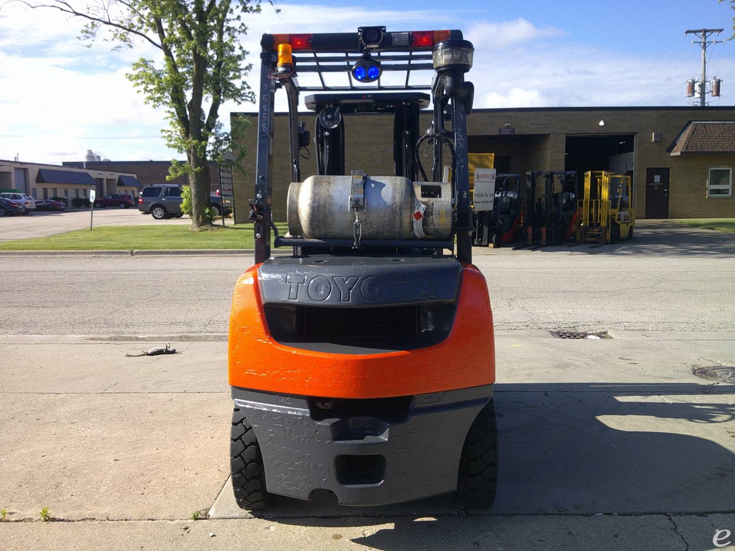 2016 Toyota 8FGU25 LP Gas Forklift - 123Forklift