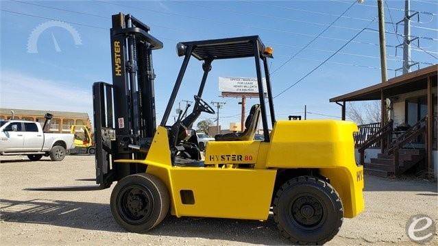 1990 Hyster H80XL Gasoline Forklift - 123Forklift