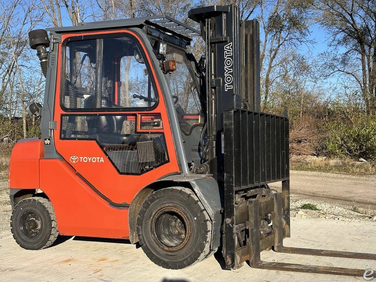 2013 Toyota 8FDU25 Diesel Forklift - 123Forklift