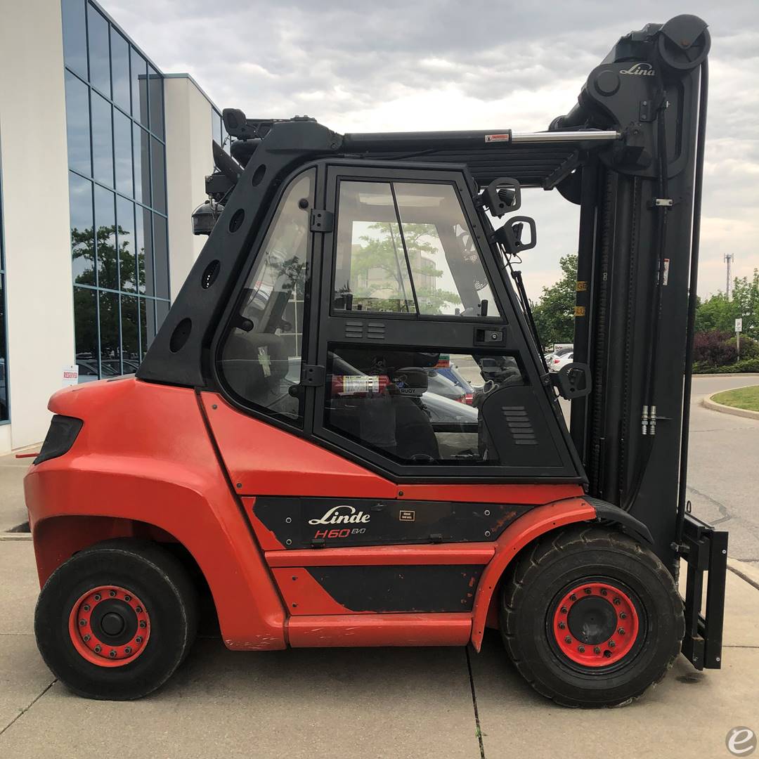 2018 Linde H60D Pneumatic Tire Forklift - 123Forklift