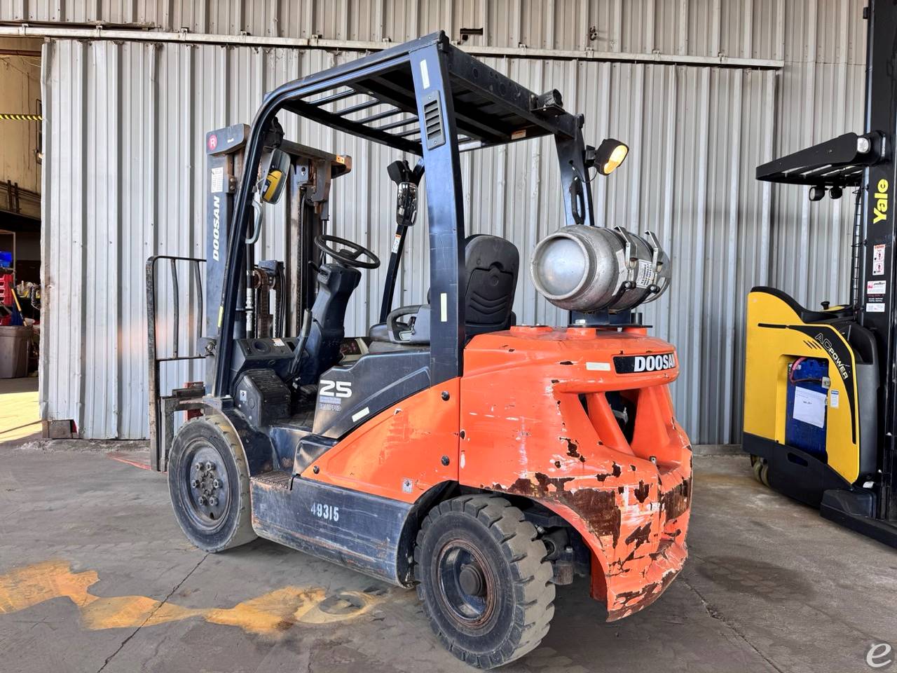 2017 Doosan G25N-7 LP Gas Forklift - 123Forklift