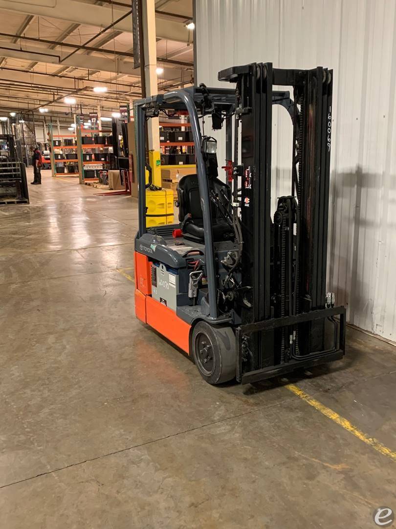 2018 Toyota 8FBE15U Electric Forklift - 123Forklift