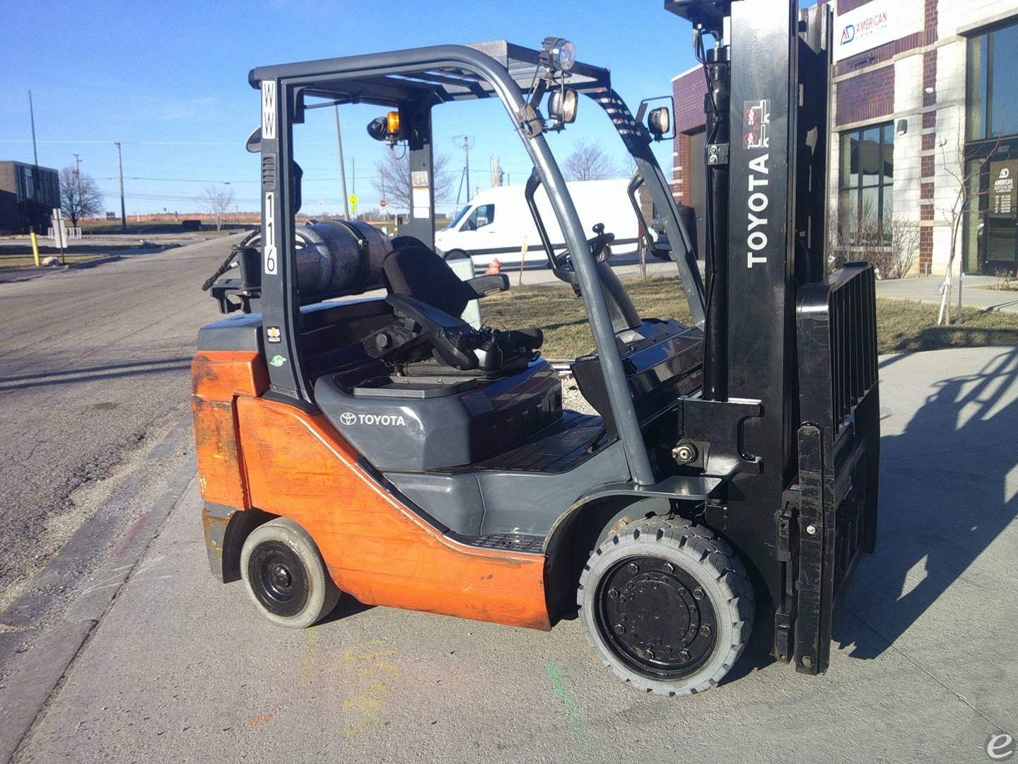 2016 Toyota 8FGC35U LP Gas Forklift...