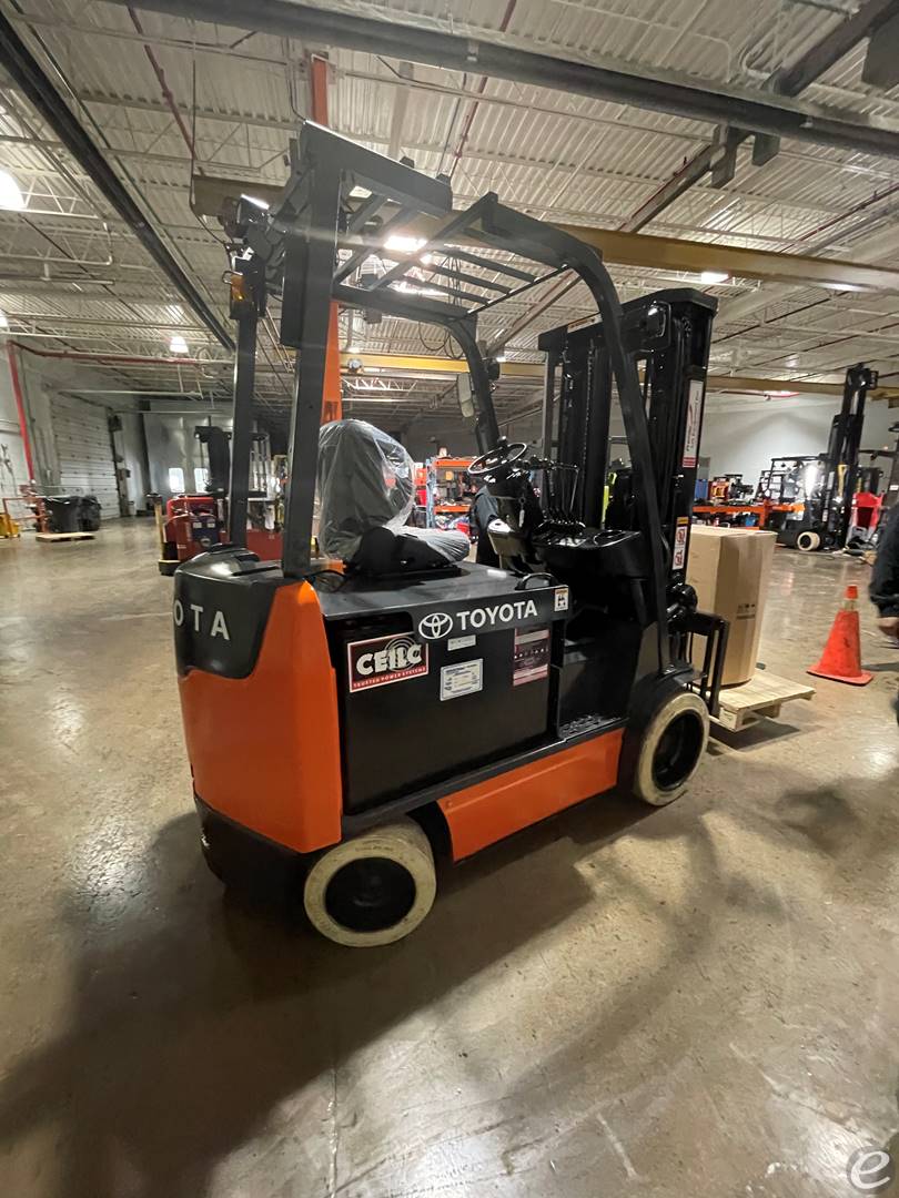 2020 Toyota 8FBCU32 Electric Forklift - 123Forklift