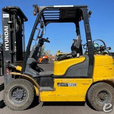 2017 Hyundai 25L-7A LP Gas Forklift - 123Forklift
