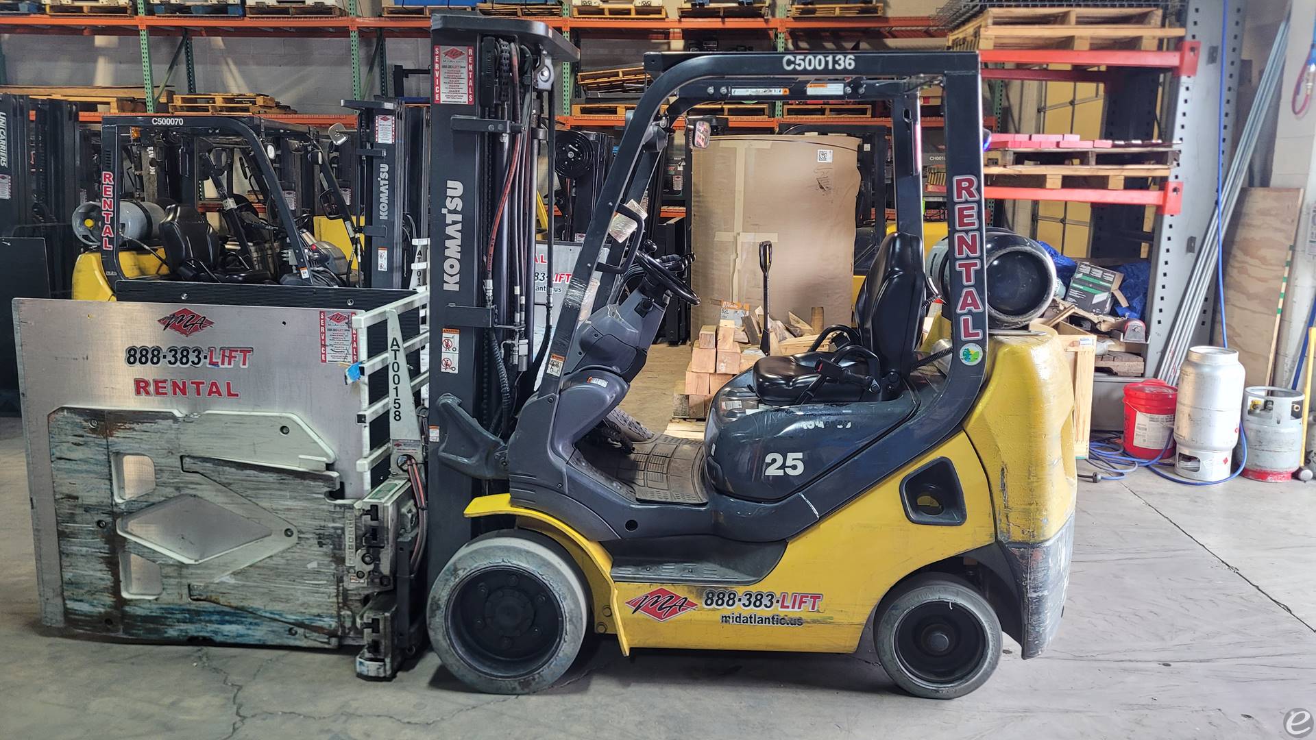 2015 Komatsu FG25ST-16 LP Gas Forkl...