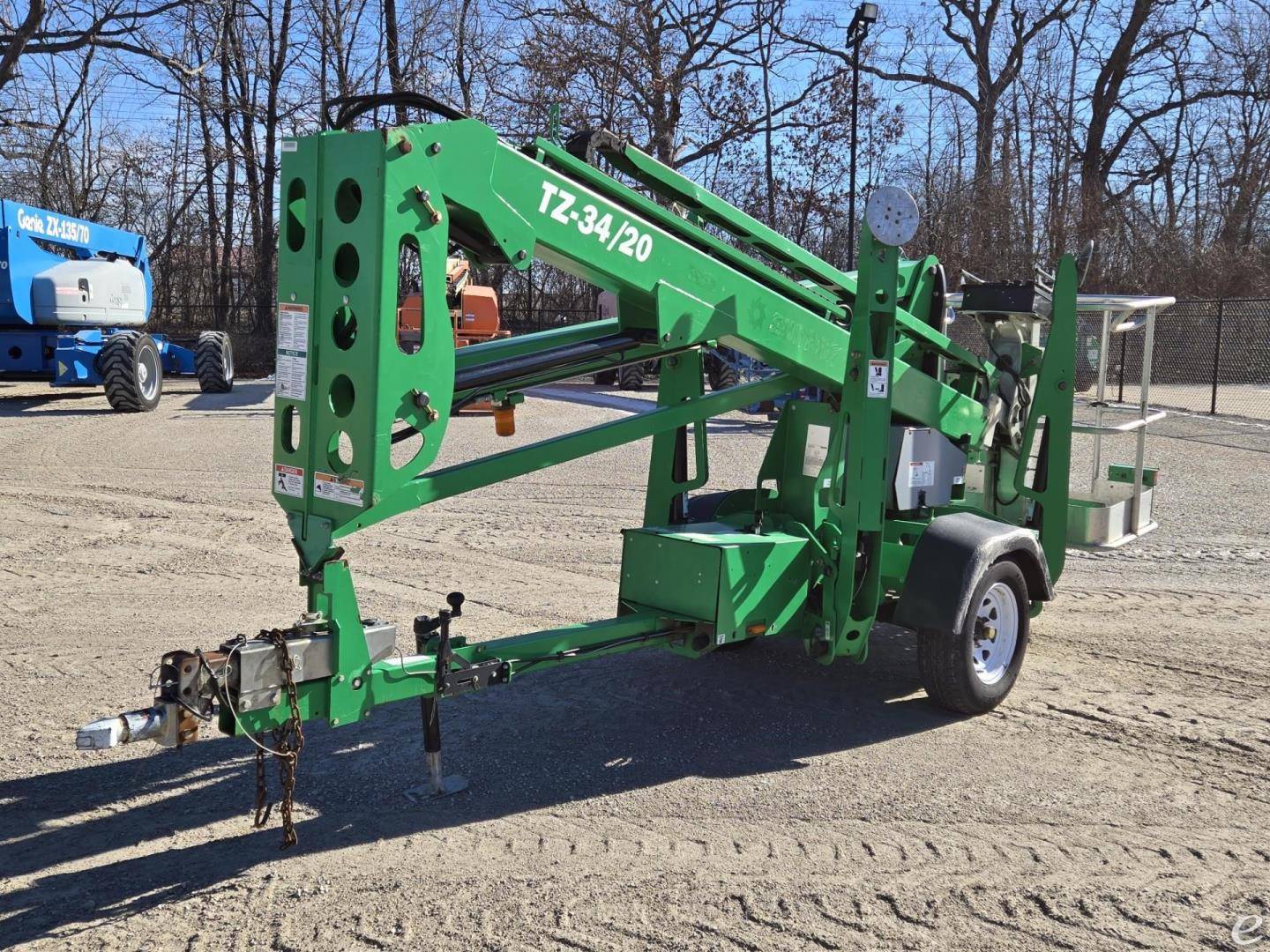 2019 Genie TZ34/20 Electric Boom Lift - 123Forklift
