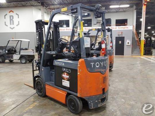 2020 Toyota 8FBCU25 Electric Forklift - 123Forklift