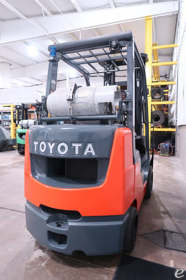 2016 Toyota 8FGCU30 Cushion Tire Forklift - 123Forklift
