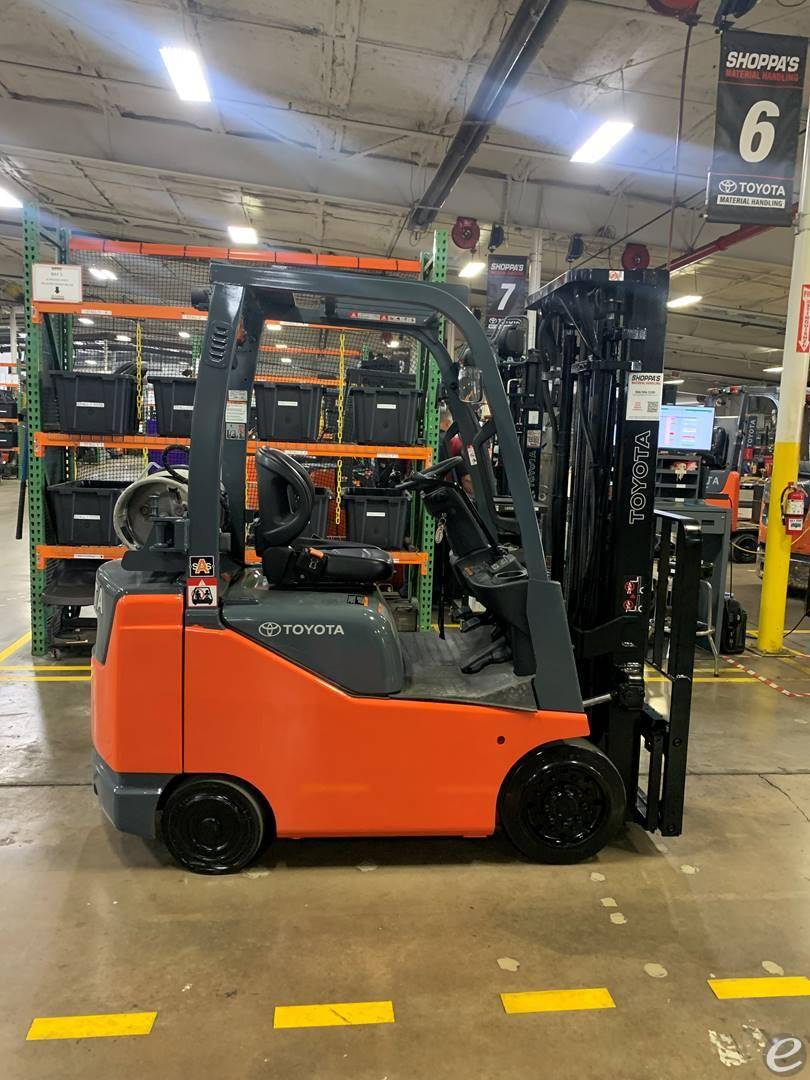 2018 Toyota 8FGCU18 LP Gas Forklift...