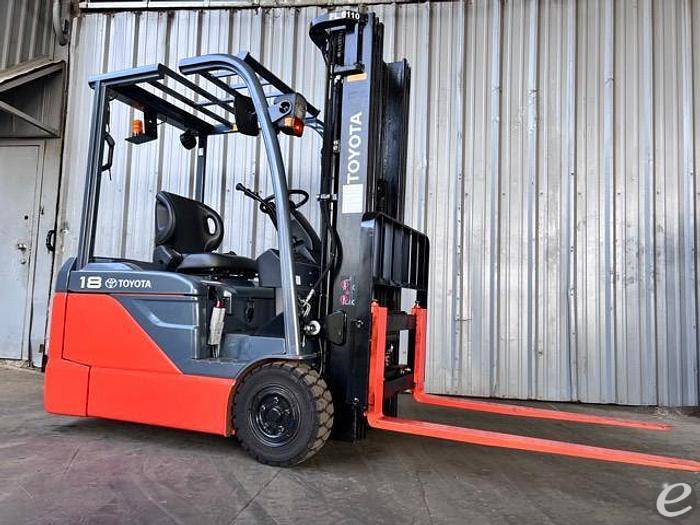2018 Toyota 8FBE18 Electric Forklift - 123Forklift
