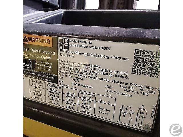 2015 Hyster E50XN
