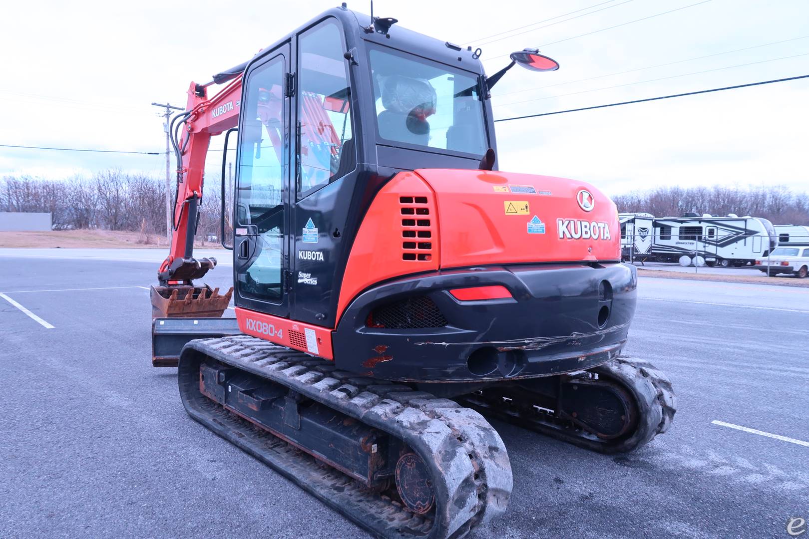 2018 Kubota KX80-4S Diesel Boom Lift - 123Forklift