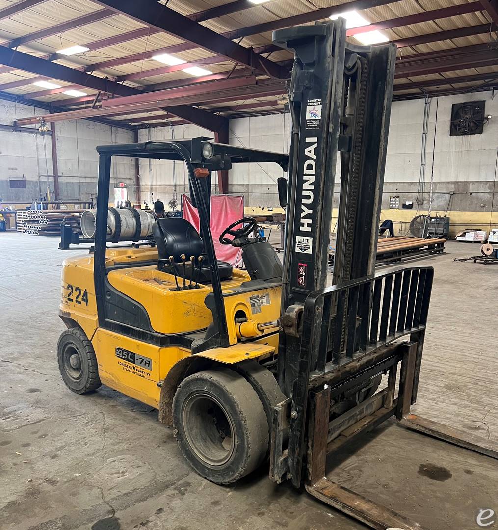 2014 Hyundai 45L-7A LP Gas Forklift...