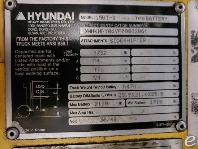 2014 Hyundai 15BT-9