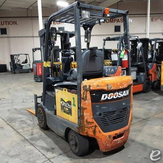 2018 Doosan BC25S-7 Electric Forklift - 123Forklift