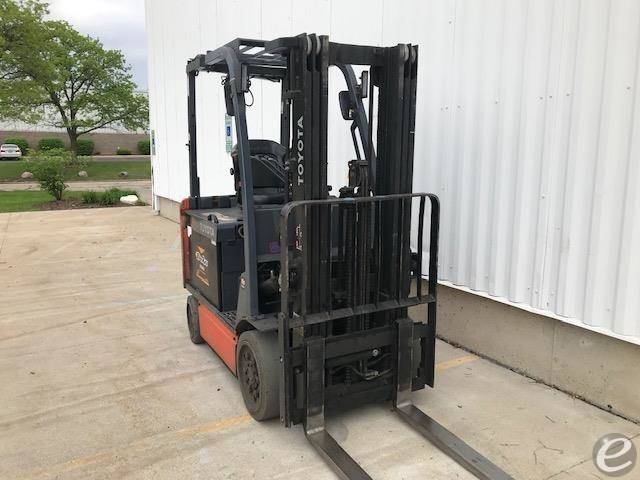 2017 Toyota 8FBCHU25 Electric Forklift - 123Forklift