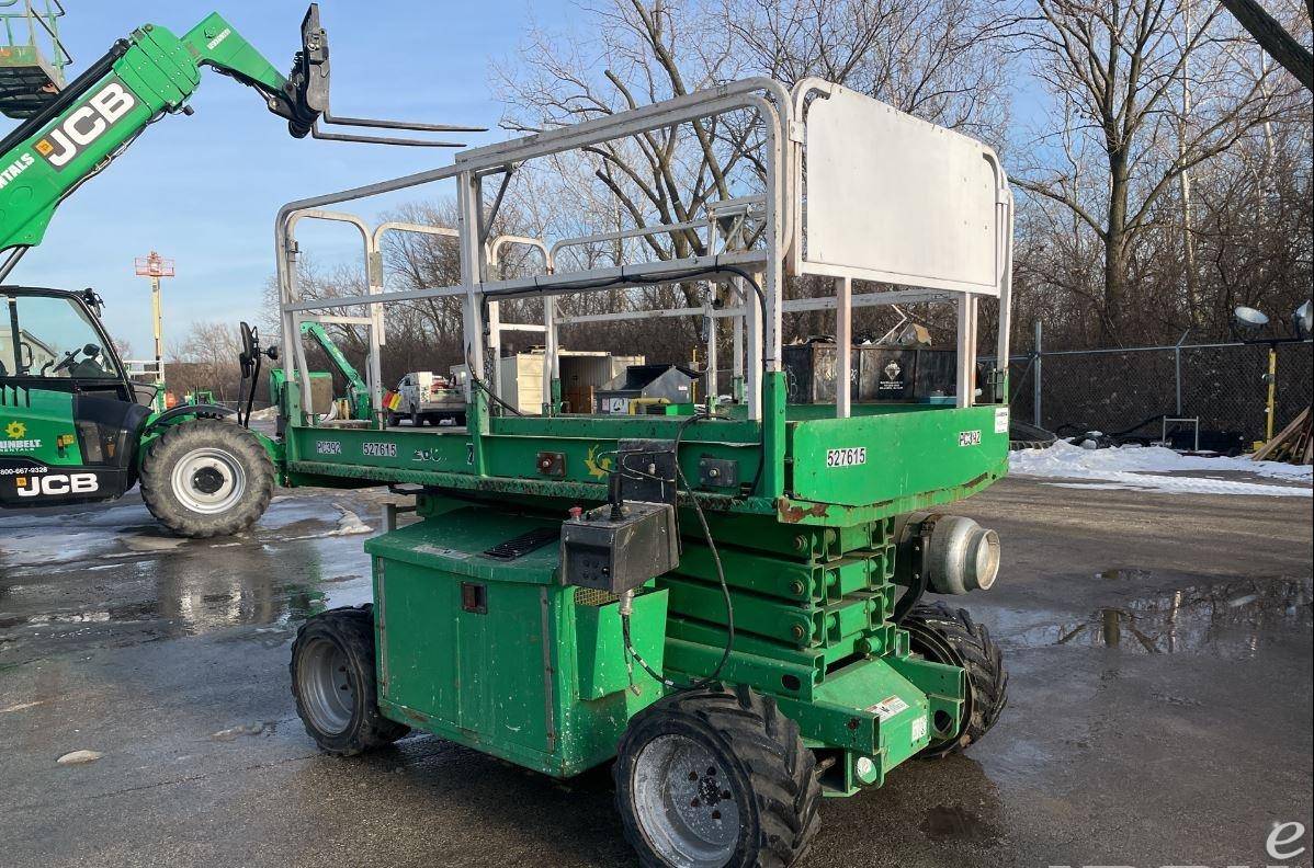 2013 JLG 260MRT Dual Fuel Scissor Lift - 123Forklift