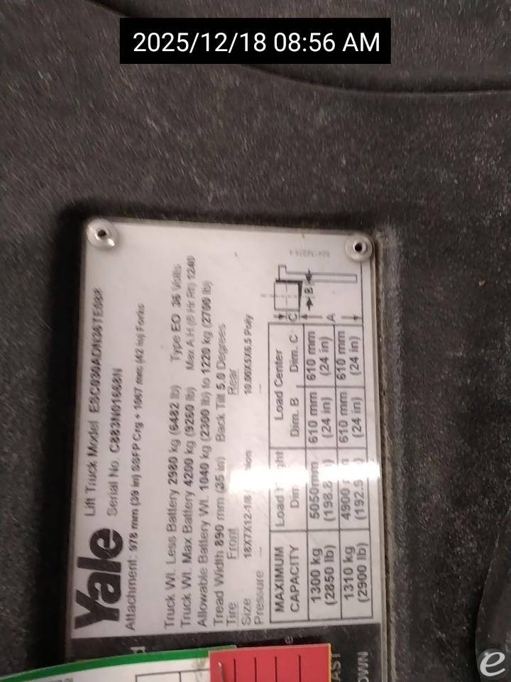 2015 Yale ESC030AD