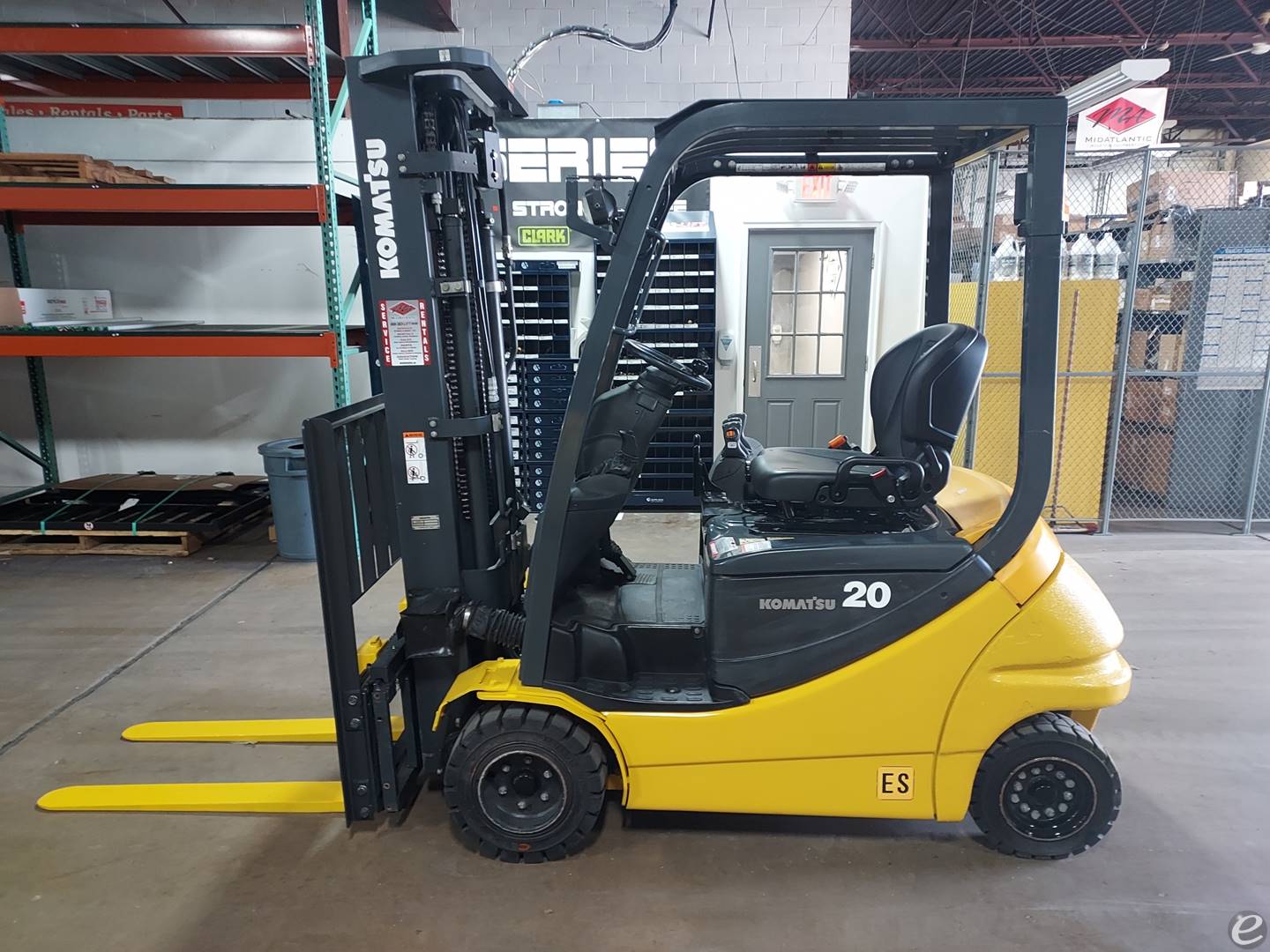 2014 Komatsu FB20AFU-12 Electric Fo...