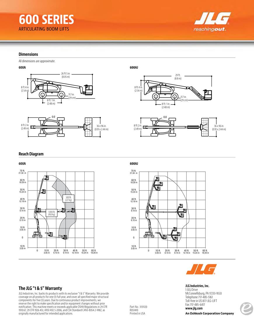 JLG 600A