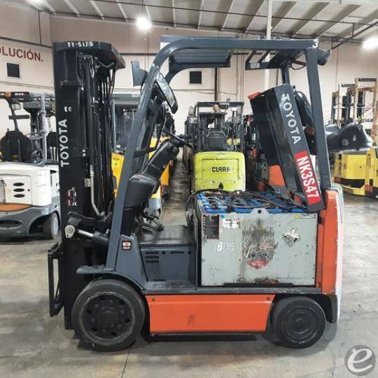 2017 Toyota 8FBCU32 Electric Forklift - 123Forklift