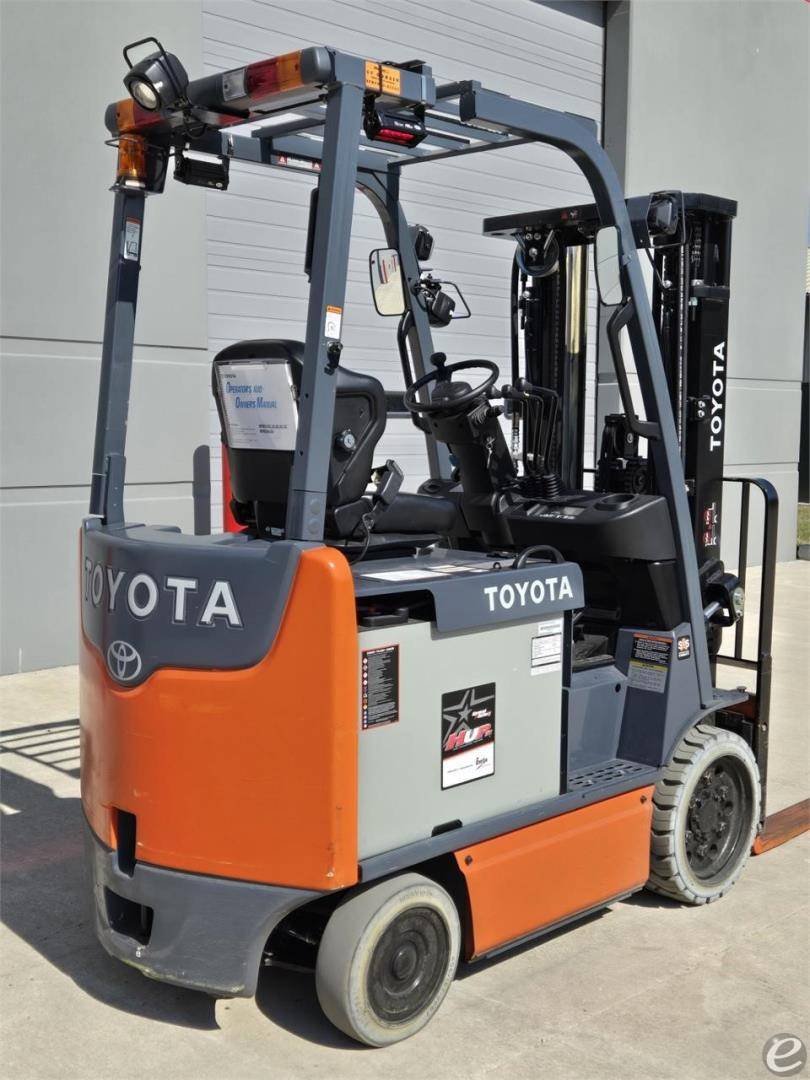 2020 Toyota 8FBCU25 Electric Forklift - 123Forklift