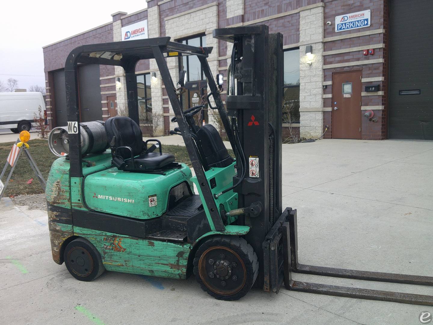 2000 Mitsubishi FGC25K LP Gas Forkl...