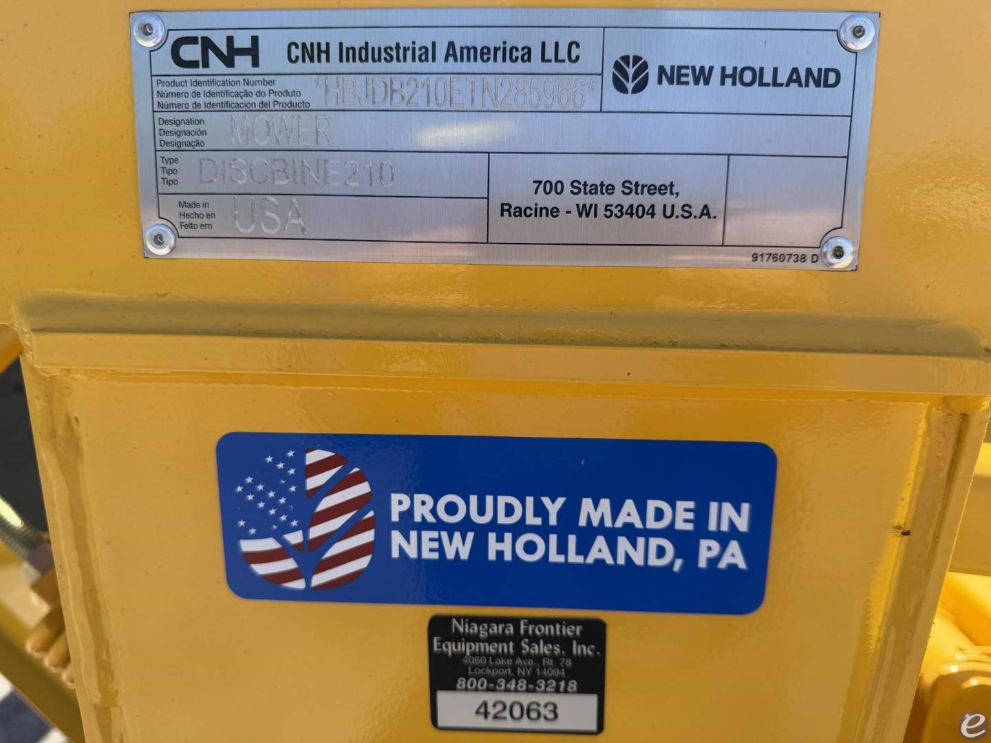 2026 New Holland DISCBINE 210