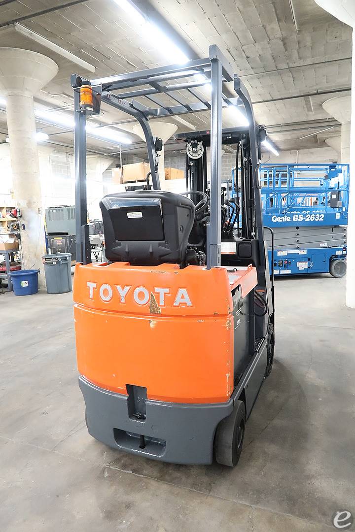 2013 Toyota 7FBCU15 Electric Forklift - 123Forklift
