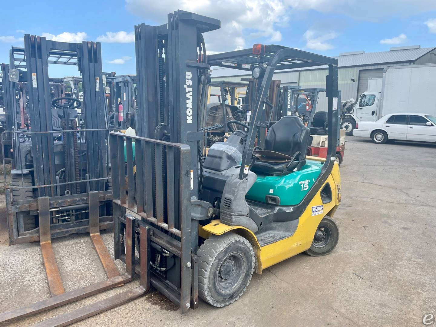 2008 Komatsu FG15HT-20 Gasoline Forklift - 123Forklift