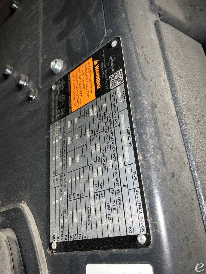 2022 Doosan G25N-7LP