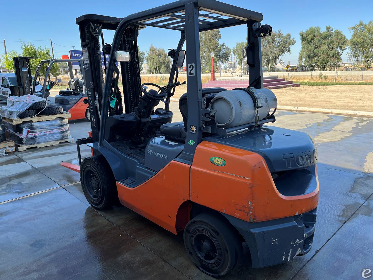 2017 Toyota 8FGU30 LP Gas Forklift - 123Forklift