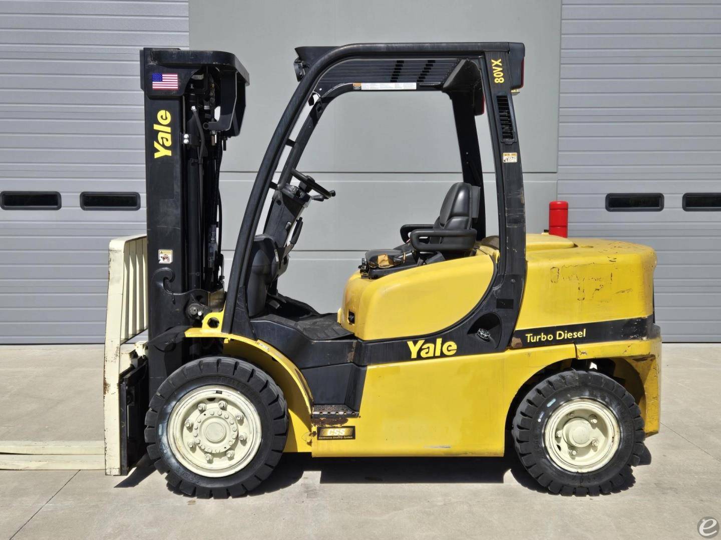 2018 Yale GDP080VX Diesel Forklift