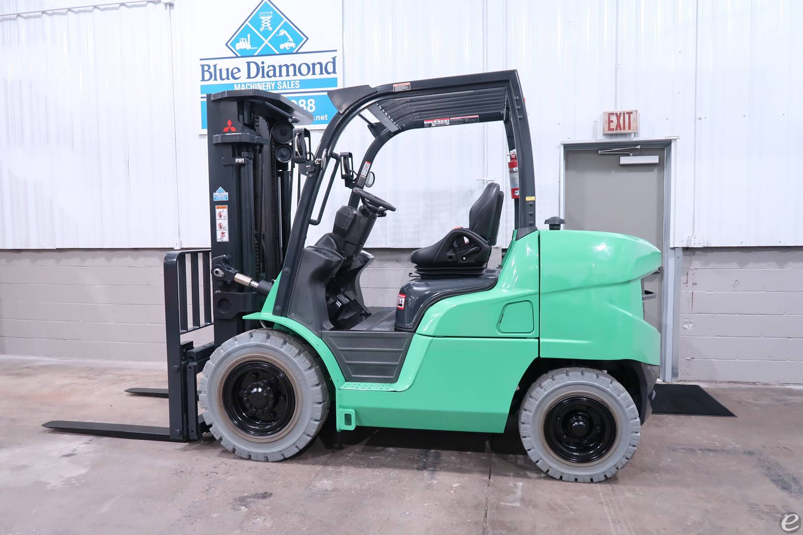 2014 Mitsubishi FD40N1 Diesel Forklift - 123Forklift