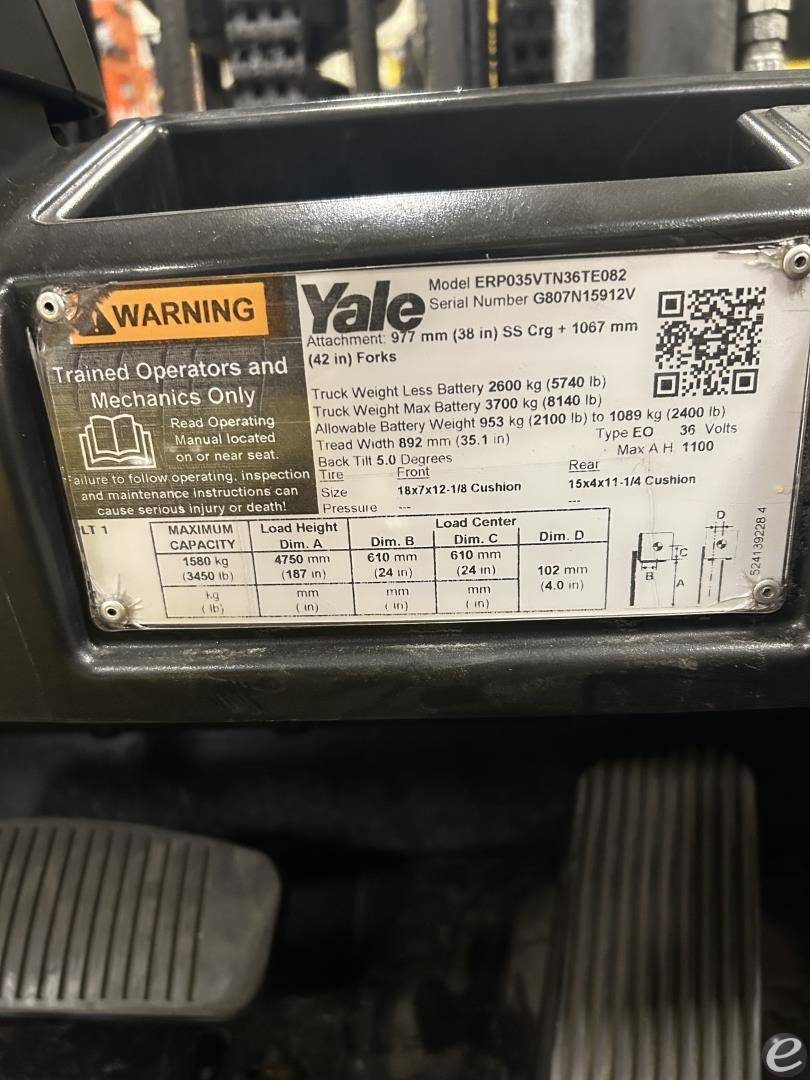 2021 Yale ERP035VT