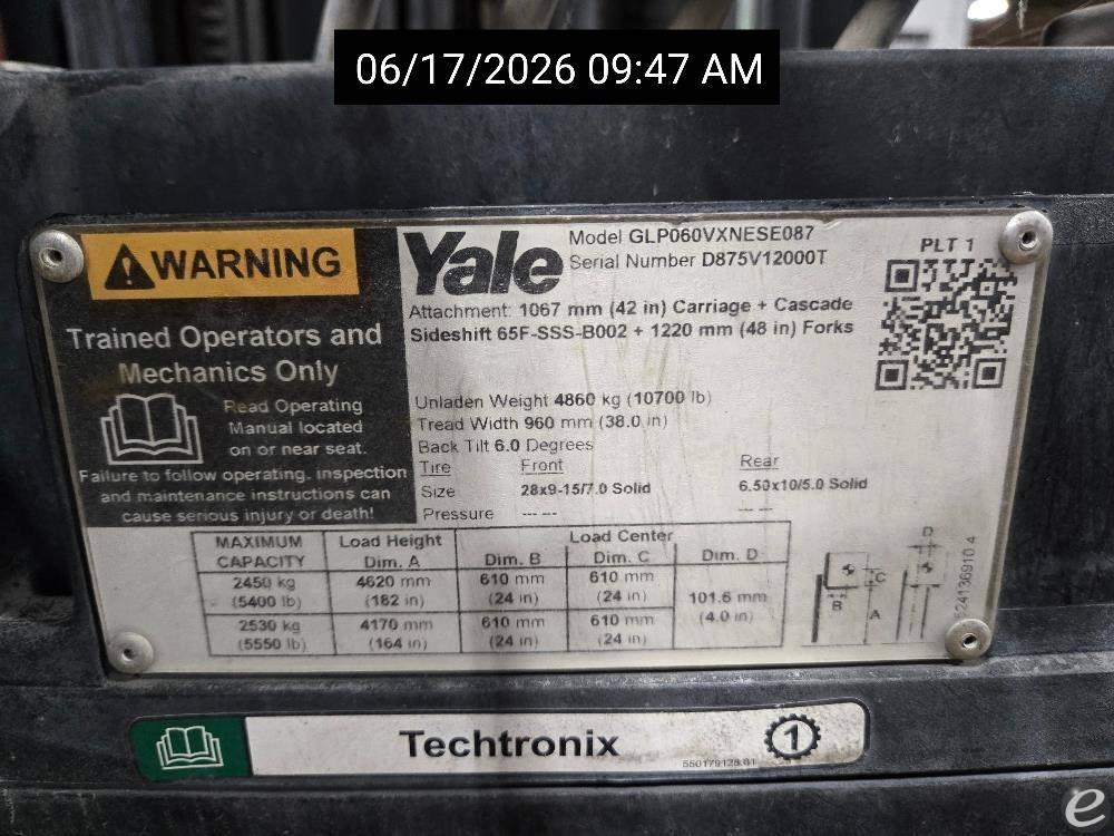 2019 Yale GP060VX